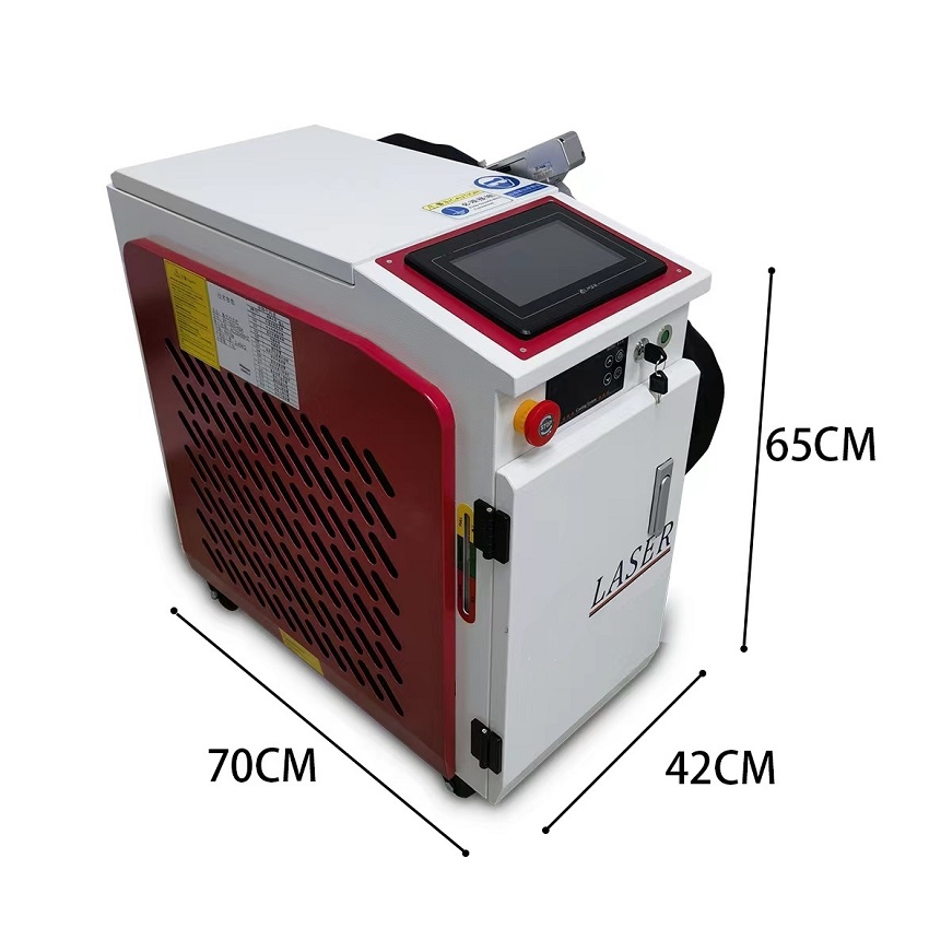 Mini 2000W Handheld Laser Welding Machine for Sale 75kg Laser Welder