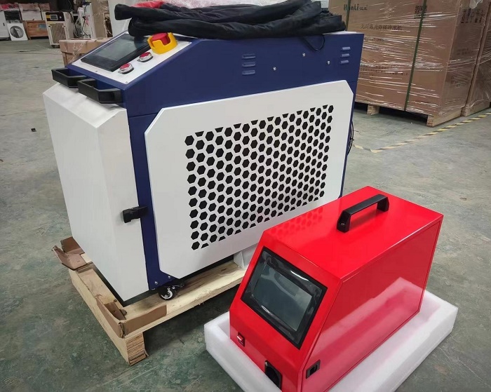 4 in 1 Handheld 1500W Laser Welding Machine with SUP21T Welding Gun